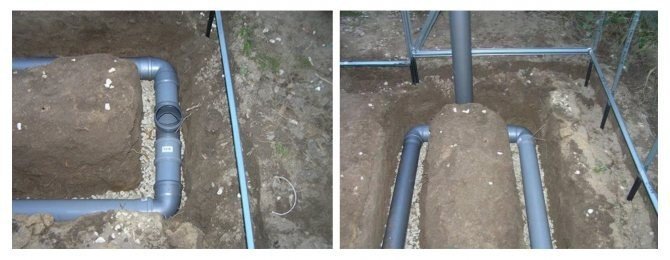 Какую трубу использовать для канализации под землей в частном доме