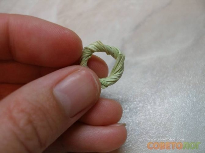 Кукуруза из лент плетение