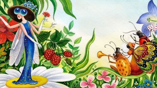 Анализ басни «Стрекоза и муравей» для читательского дневника
