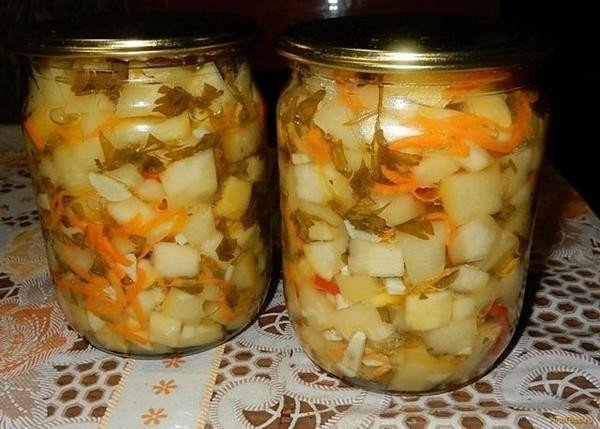 Салат из кабачков на зиму рецепты