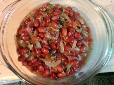 Красная фасоль в томатном соусе
